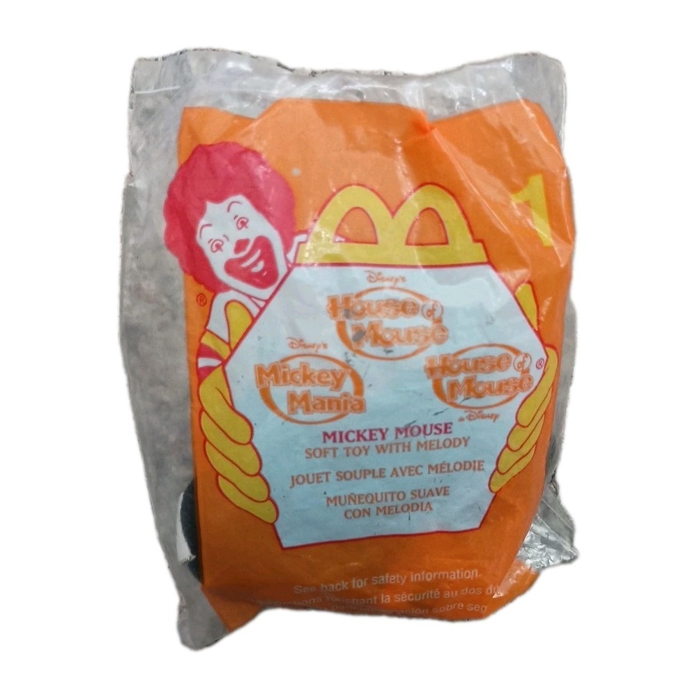 2001 House of Mouse McDonalds Happy Meal Toy - Mickey Mouse #1 Sealed